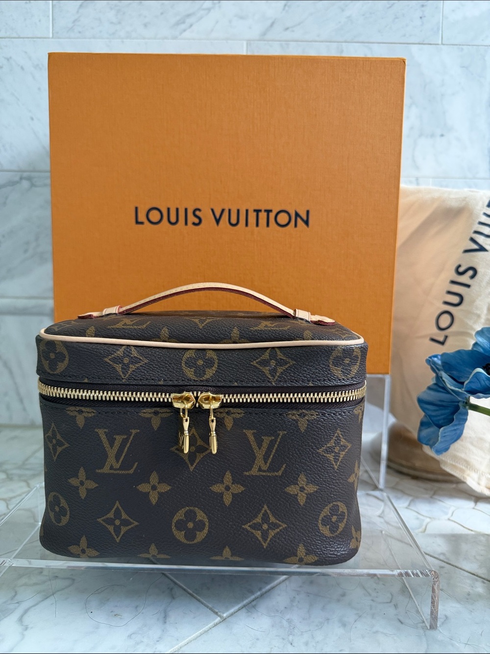 Louis Vuitton Nice Mini LV Case        FULL SET